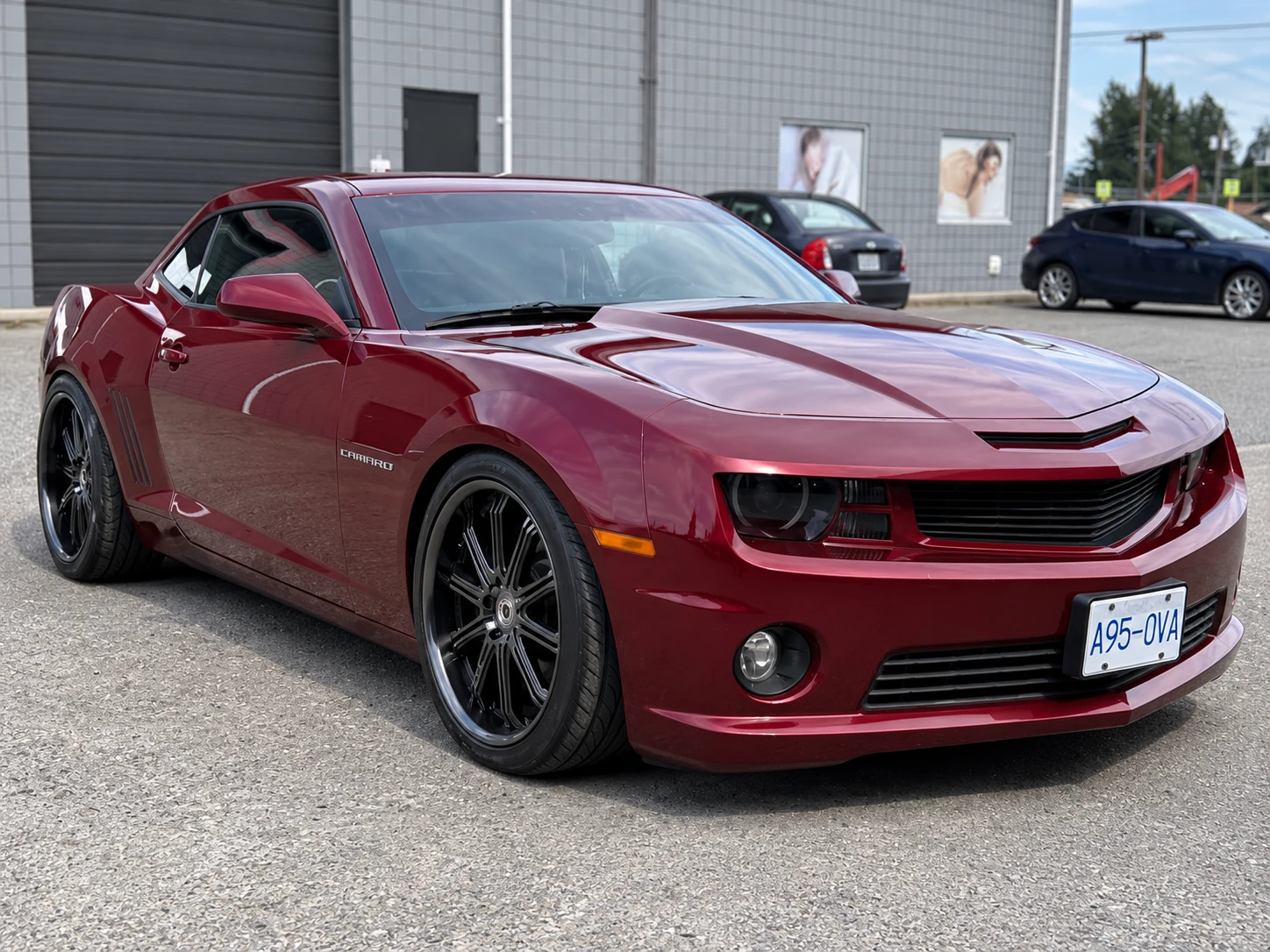 Chevrolet Camaro photographed outdoors